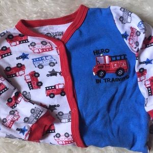 Baby Firetruck Sleeper